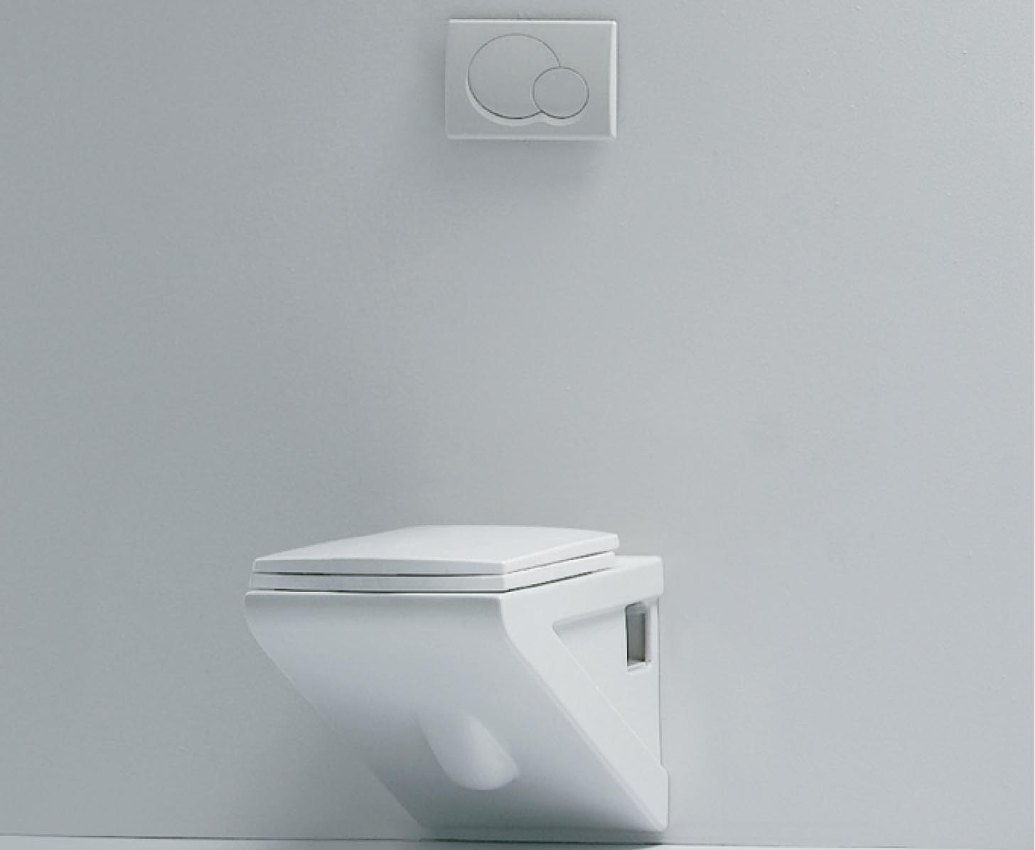 Designer wand wc hänge wc mit lotusbeschichtung inklusive softclosedeckel sitz