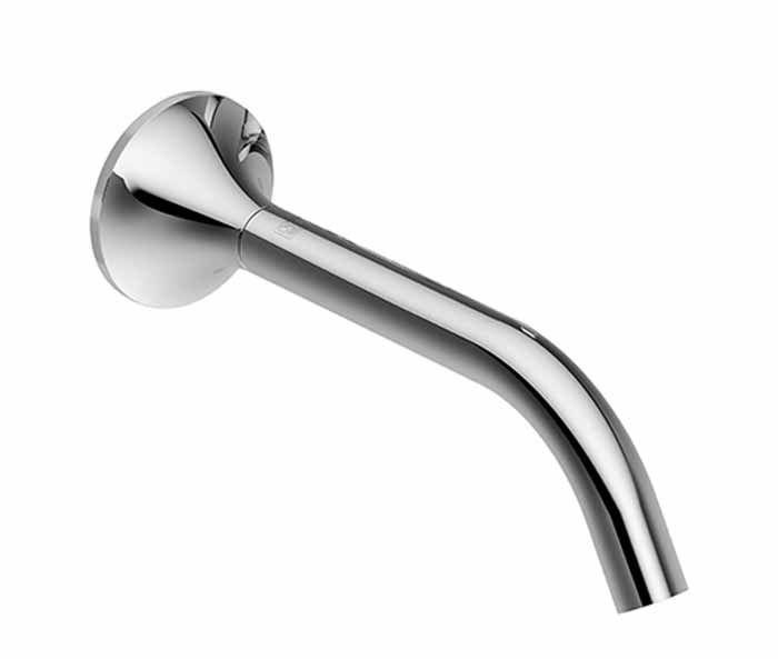 Dornbracht Wall Mounted Basin Spout Vaia 13800809 16 Dark Brass