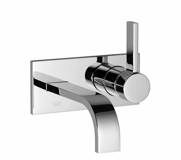Dornbracht Wall Mounted Single Lever Basin Mixer Mem 36820782 Dark