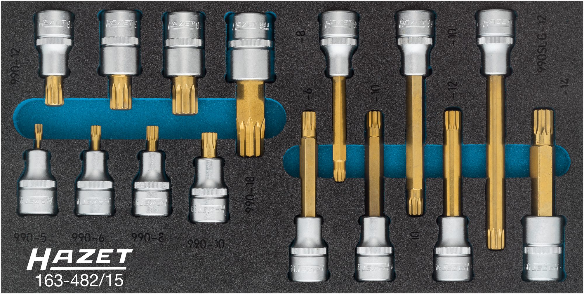 ハダジグ　ツダジグ　セット HAZET XZN Screwdriver Socket Set, font face=