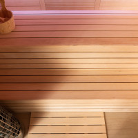 Vorschau: AWT Sauna E1614C Hemlock Vorschau: AWT Sauna E1614C Hemlock 160x150 6.8kW Cilindro