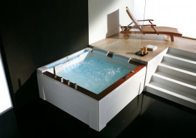 Whirlpool Wellgems WG-U2608 neueste Technik 181x181x77 cm