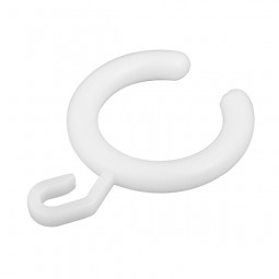 AVENARIUS Vorhangring, Kunststoff weiÿ; VPE 10 Stck, Serie free living! 9004810030