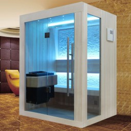 Sauna AWT B1252C Pappelholz/100x110/3kW EOS BiO-Mini