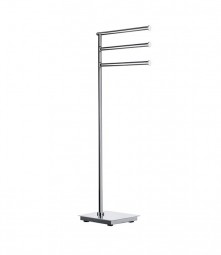 Smedbo OUTLINE LITE Badetuchhalter Standmodell, 3-armig FK604 Verchromt Glnzend