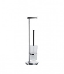 Smedbo OUTLINE LITE WC Standmodell mit FK607 Verchromt Glnzend