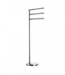 Smedbo OUTLINE LITE Badetuchhalter Standmodell, 3-armig FK608 Verchromt Glnzend