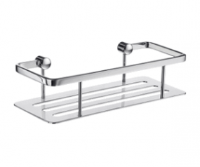 Smedbo SIDELINE Seifenkorb mit Bodenplatte DK3001 Verchromt Glnzend
