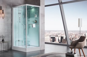 Dampfdusche Wellgems WG-U692 120x85x223 cm Silber