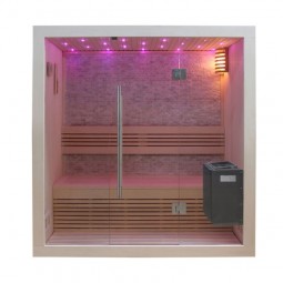 Sauna AWT B1103B Pappelholz/150x105/3kW EOS BiO-Mini