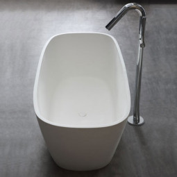 Badewanne freistehend StoneArt BS-528 Weisss 175x75 matt