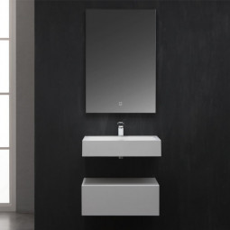 Badm?bel StoneArt LP4506 SET Weisss 60x48cm matt oder glaenzend