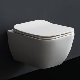 StoneArt WC H?nge-WC TMS-506P Weisss 52x38cm matt und glaenzend