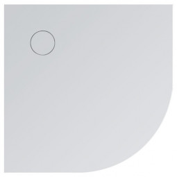 StoneArt Duschtasse LXF900R Viertelkreis Weisss glaenzend 90x90
