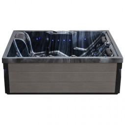 AWT Whirlpool Aussenwhirlpool IN-405 eco Sterling Silver 220x160 grau