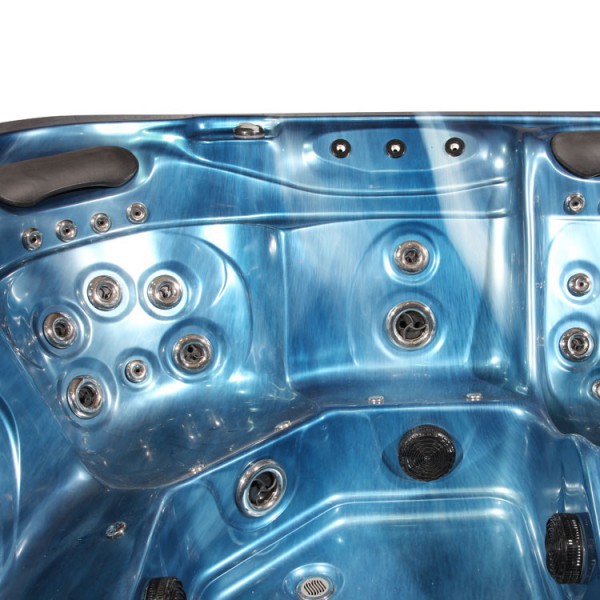 Aussenwhirlpool AWT IN-594 premium OceanWave 215x215 braun