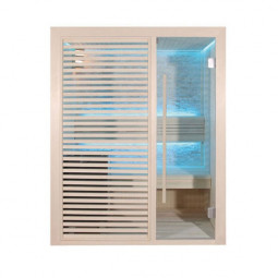 Sauna AWT E1410C Pappelholz 120x105 6.8kW Cilindro