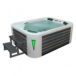 Aussenwhirlpool AWT IN-597 premium SilverMarble 212x165 grau