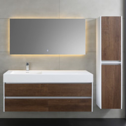 Badm?bel StoneArt Mailand ML-1400 140x60cm links - 3 Farben