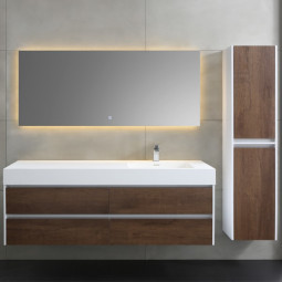 Badm?bel StoneArt Mailand ML-1600 160x60cm rechts - 3 Farben