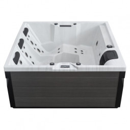 Aussenwhirlpool AWT IN-402 basic Sterling Silver 200x200 grau