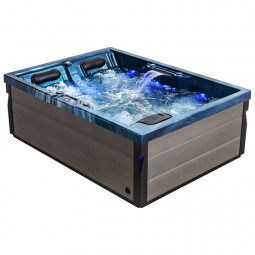 AWT Whirlpool Aussenwhirlpool IN-405 eco OceanWave 220x160 grau