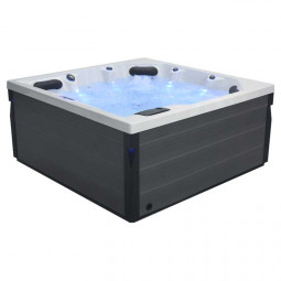 Aussenwhirlpool AWT IN-401 eco Sterling Silver 200x200 grau