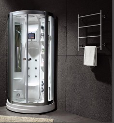 Dampfdusche U682 Schwarz oder Weiss