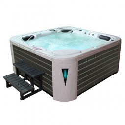 Aussenwhirlpool AWT IN-594 premium SilverMarble 215x215 grau